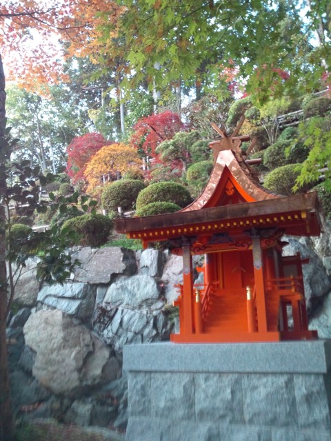 本覚院　明神社新築